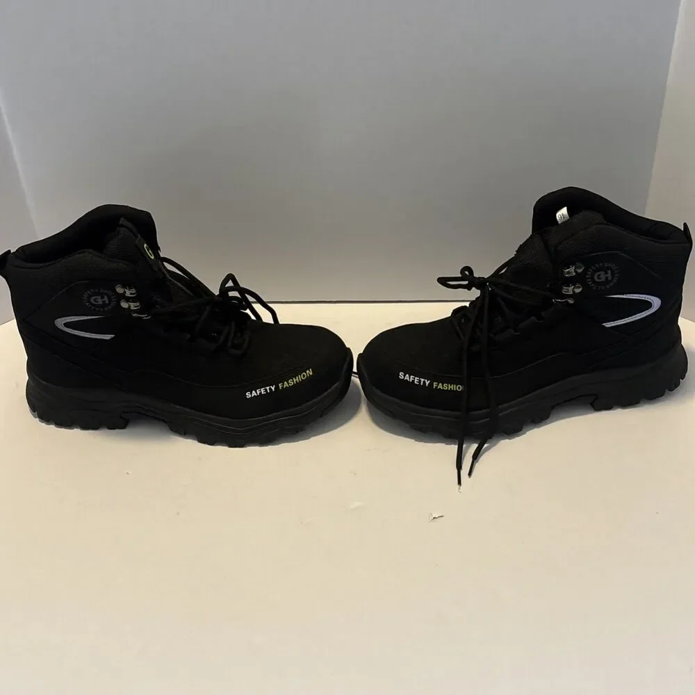 Mens Safety Shoes Indestructible Steel Toe Sneakers Work Boots Hiking Waterproof